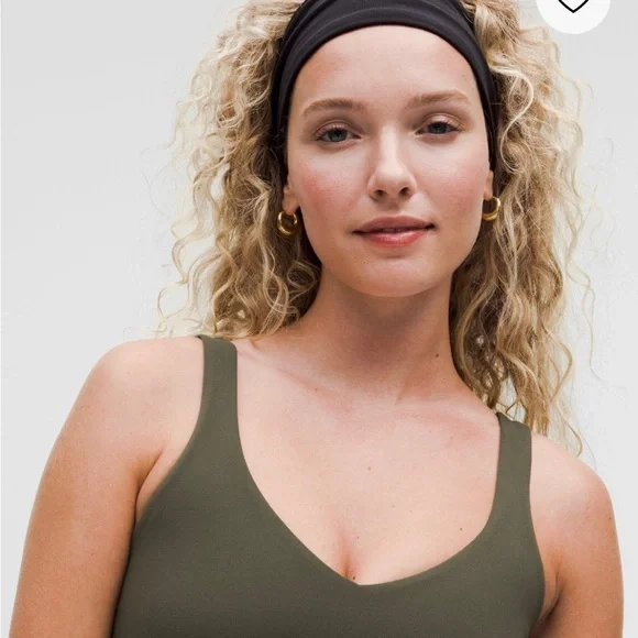 NWT Lululemon Olive Green Align Tank Top - Picture 7 of 8